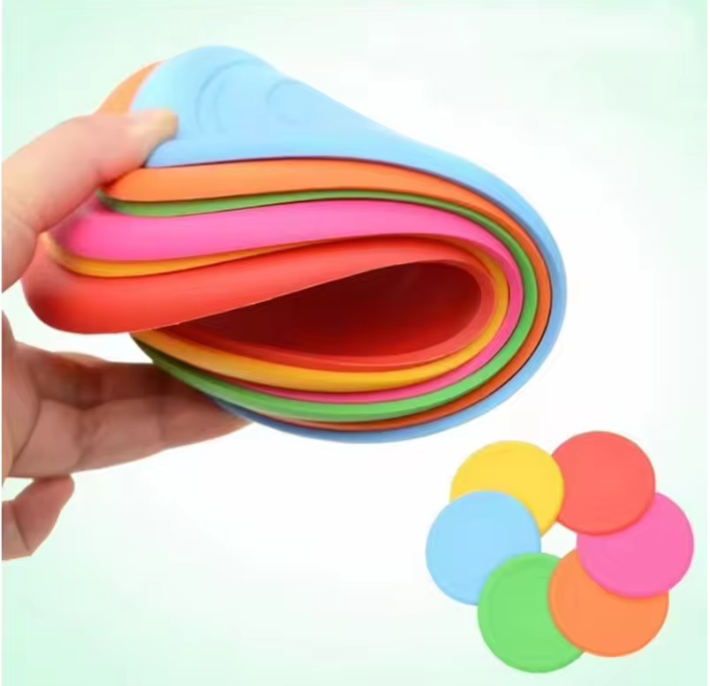 Durable Pet Training Frisbee – Soft Rubber