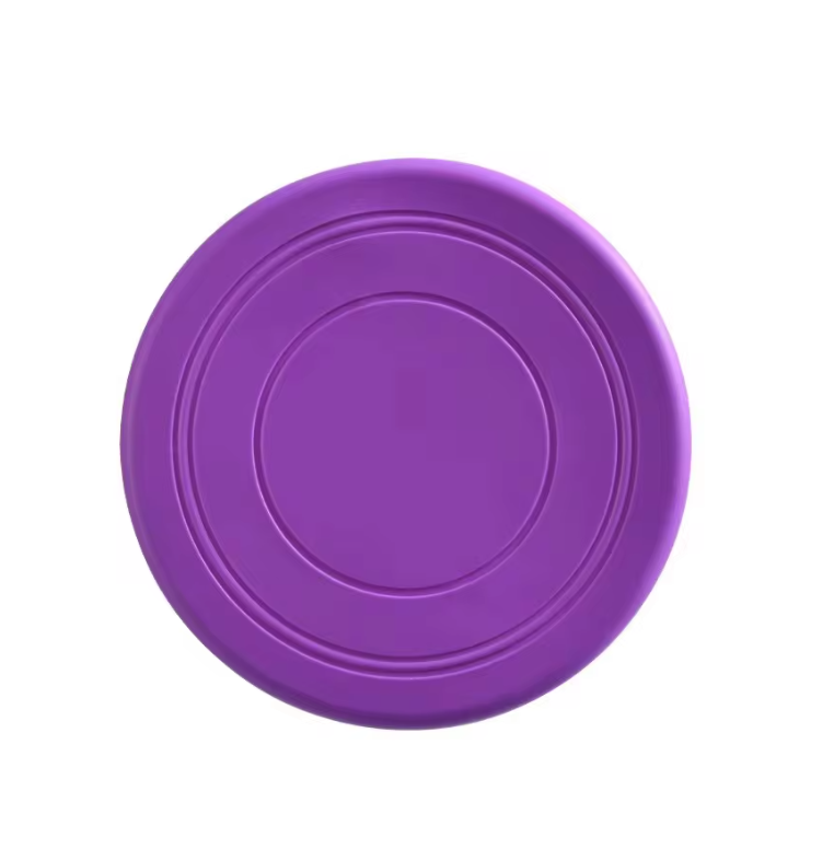 Durable Pet Training Frisbee – Soft Rubber