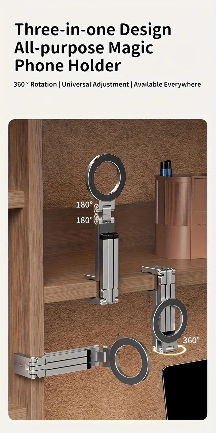 Foldable 360° Phone Holder
