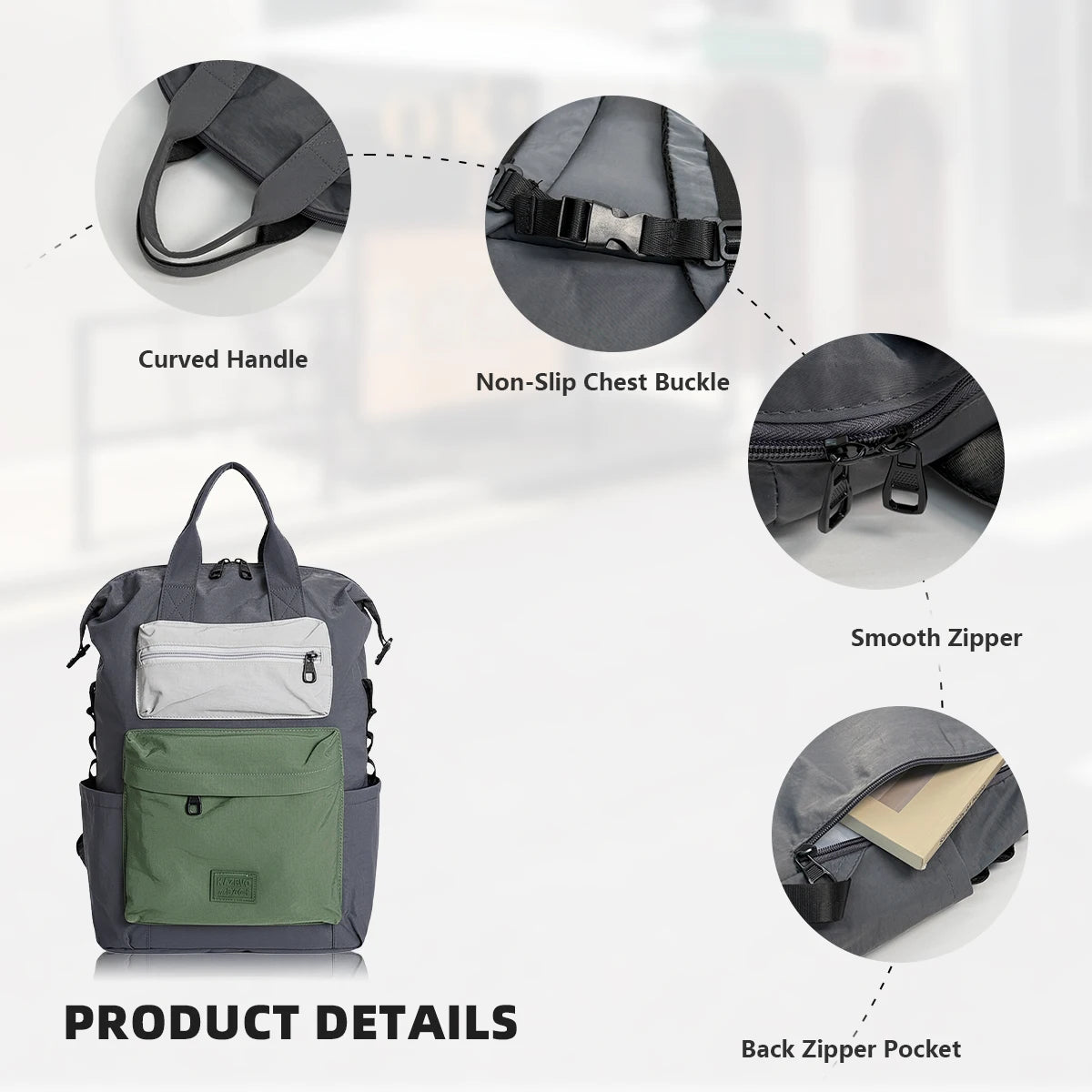 Unisex Multi-Purpose Backpack