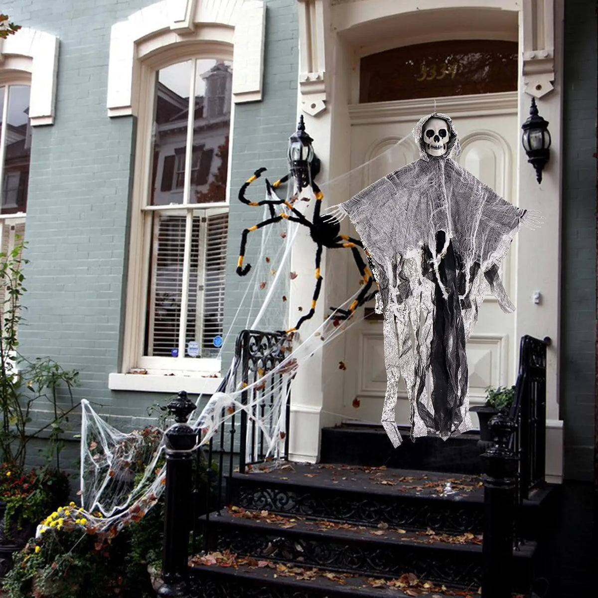 Halloween Gauze Skeleton Ghost