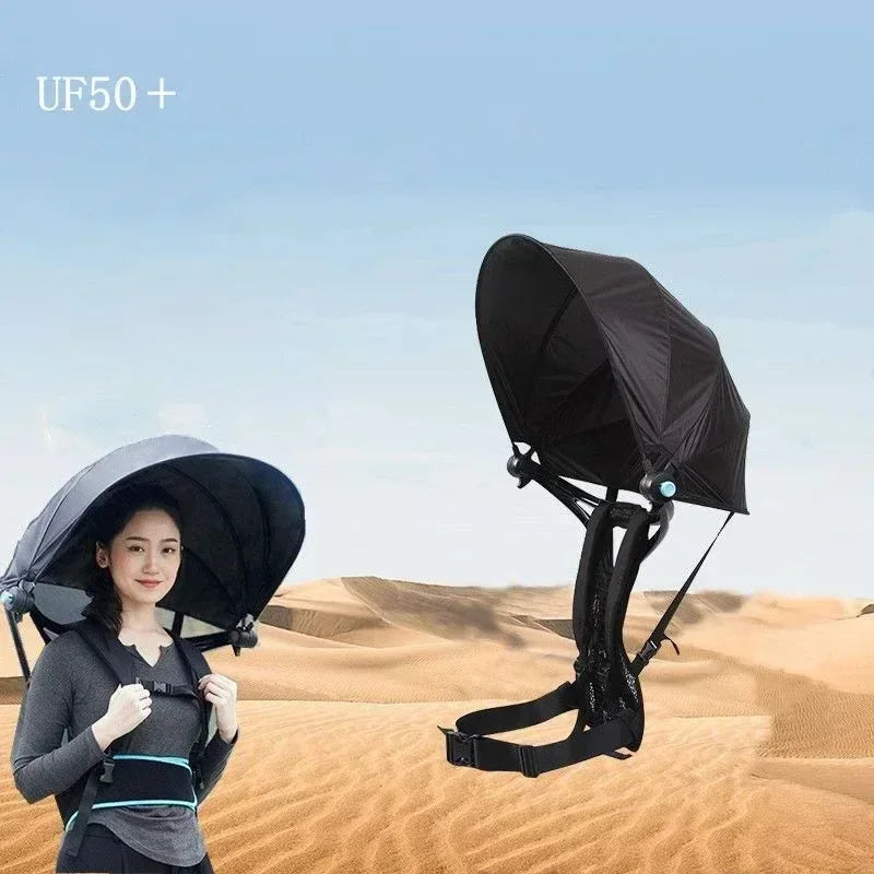 Hands-Free Backpack Umbrella