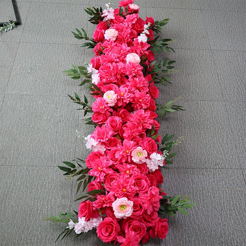 Artificial Rose Table Runner – Decor