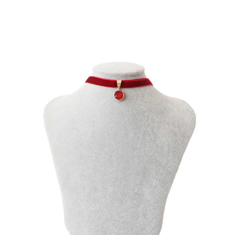 Fashion Velvet Lace Necklace – Women