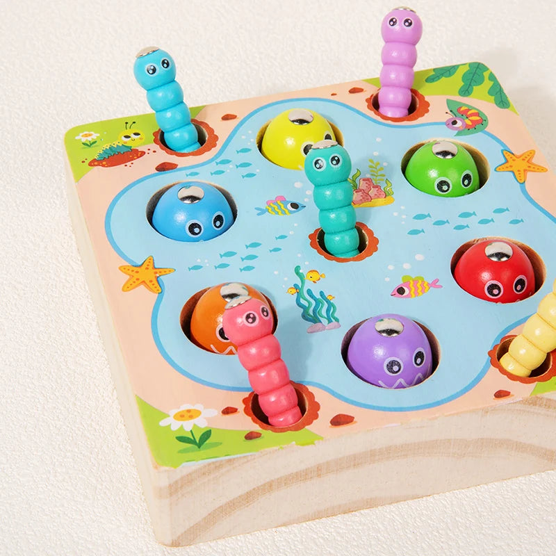 Kids Color Fishing Game Toy