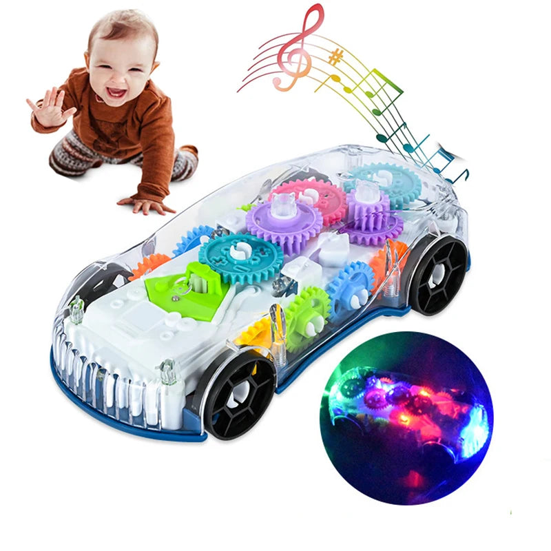 Kids Electric light up car Toy