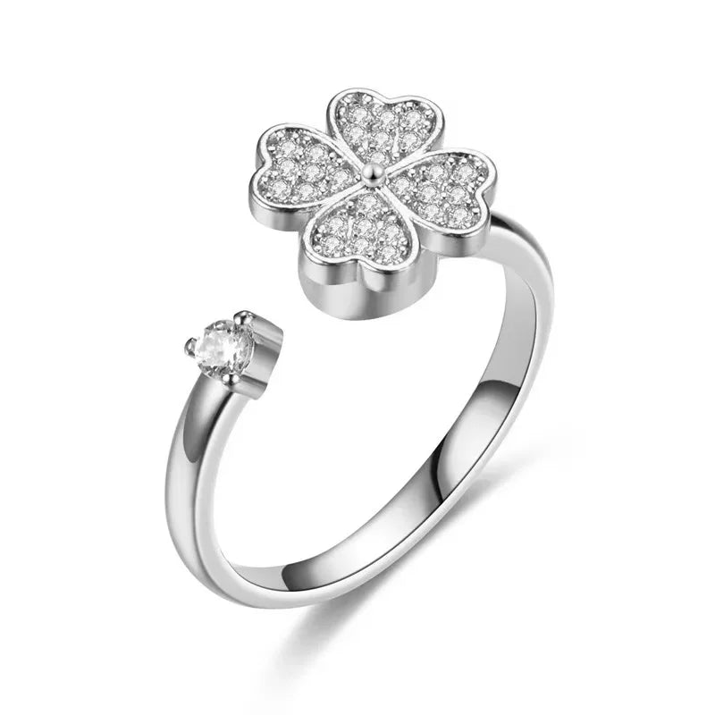 Elegant Zircon Open Ring