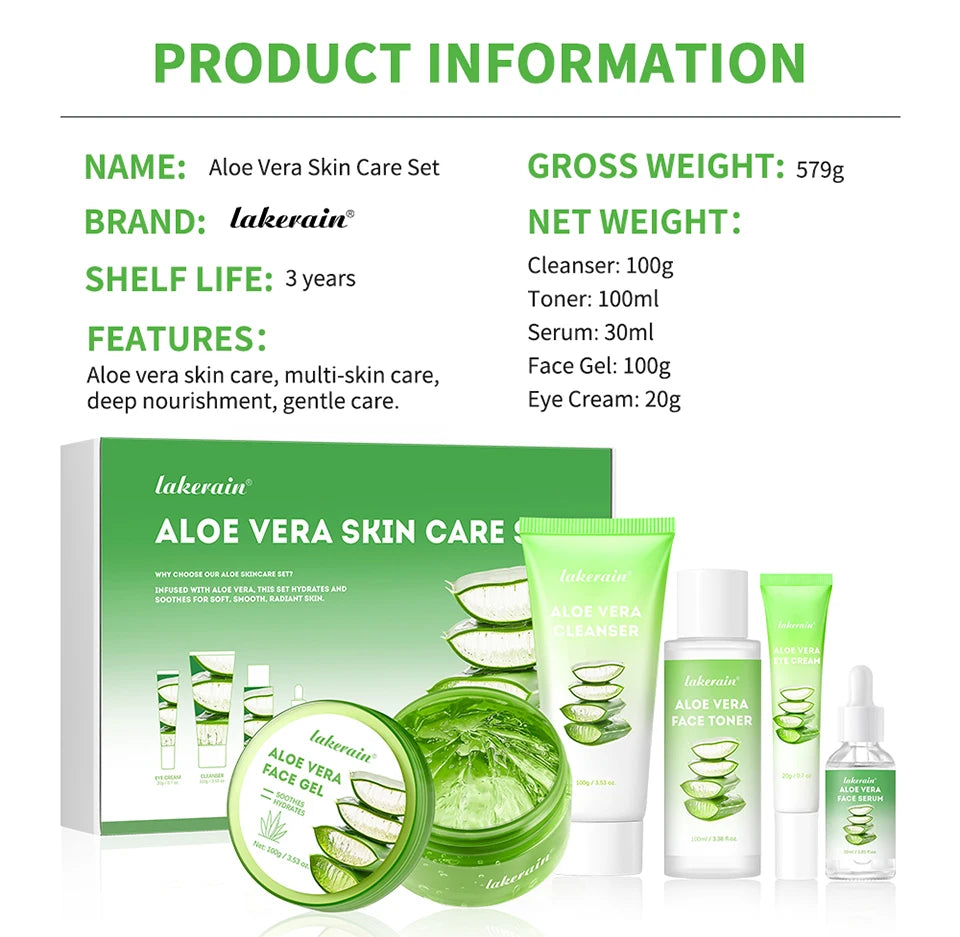 Aloe Vera Skin Care Set