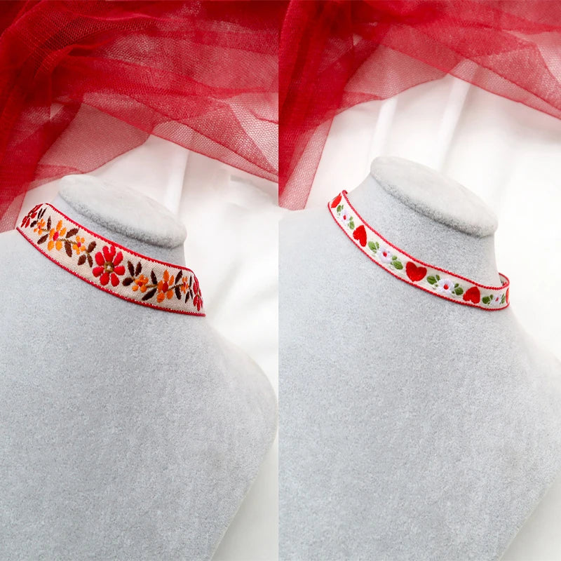 Fashion Velvet Lace Necklace – Women