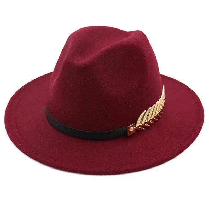 Vintage Wool Jazz Hat