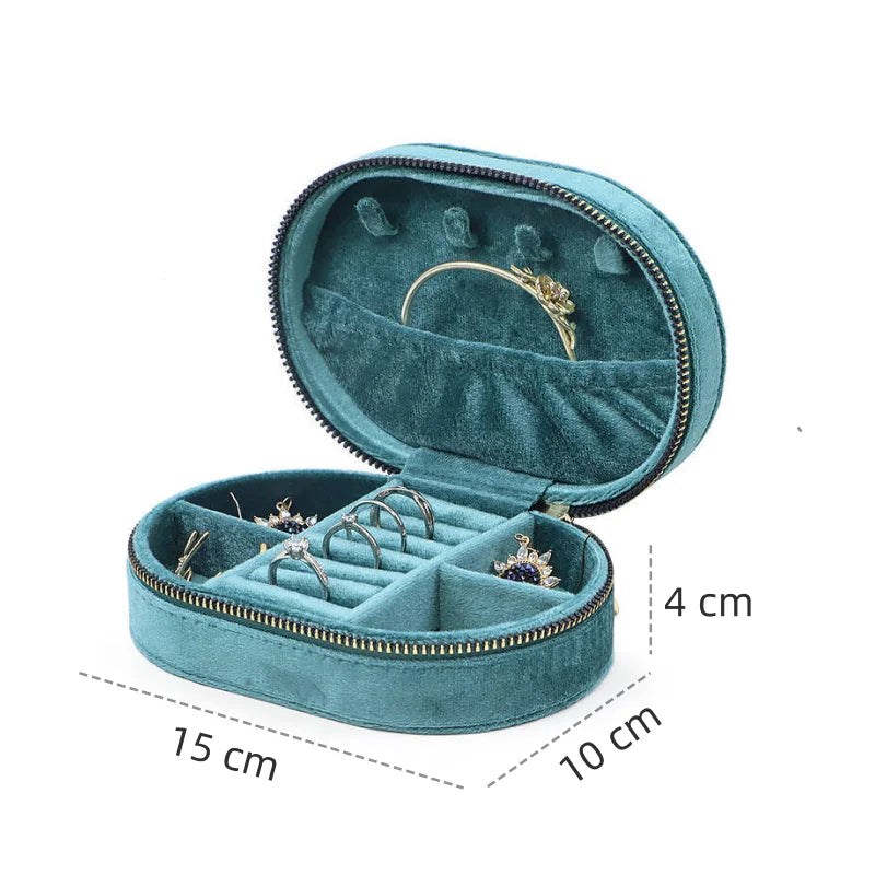 Exquisite Jewelry Organizer with Flip Cover