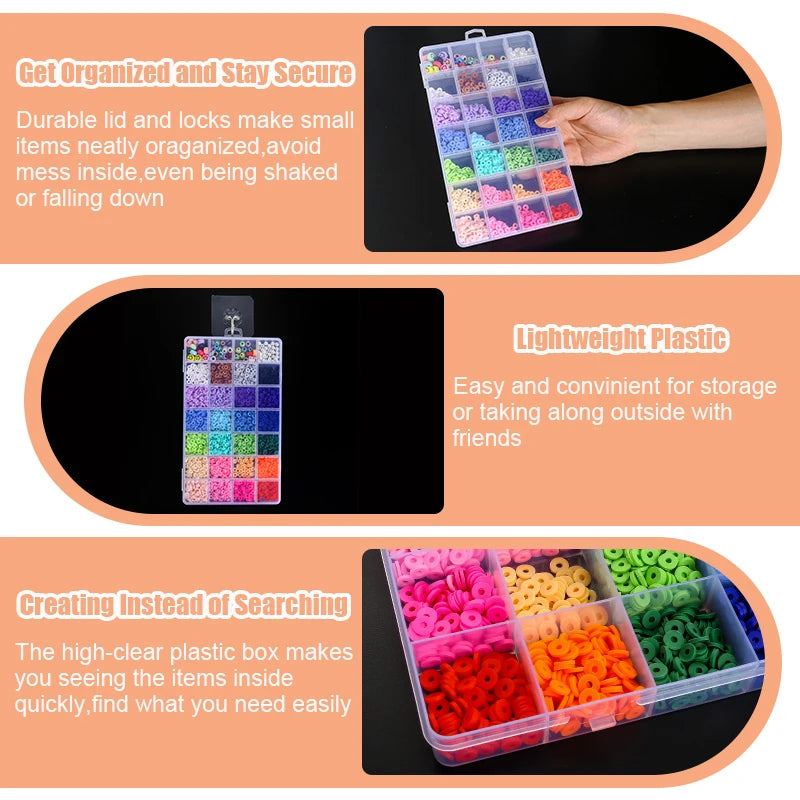 Transparent Jewelry Storage Organizer Box Organizer Display Case