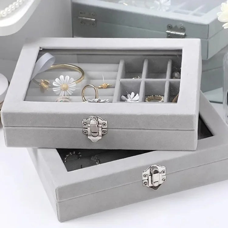 Jewelry Organizer Box – Necklace, Ring & Earring Holder