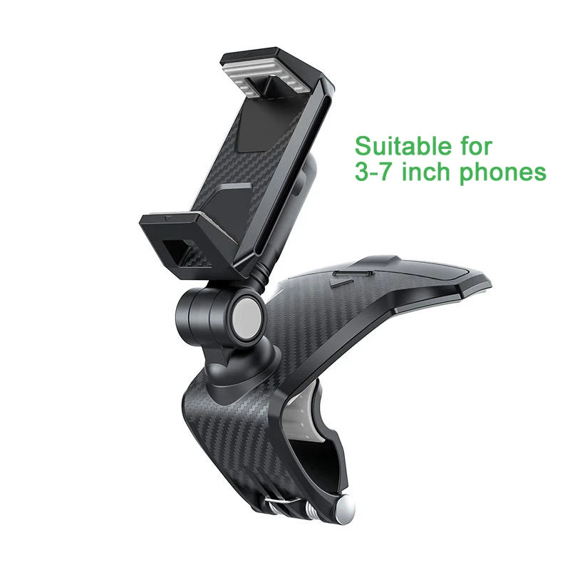 1260° Dashboard Phone Mount - (3.5 to 6.5 inch models only)