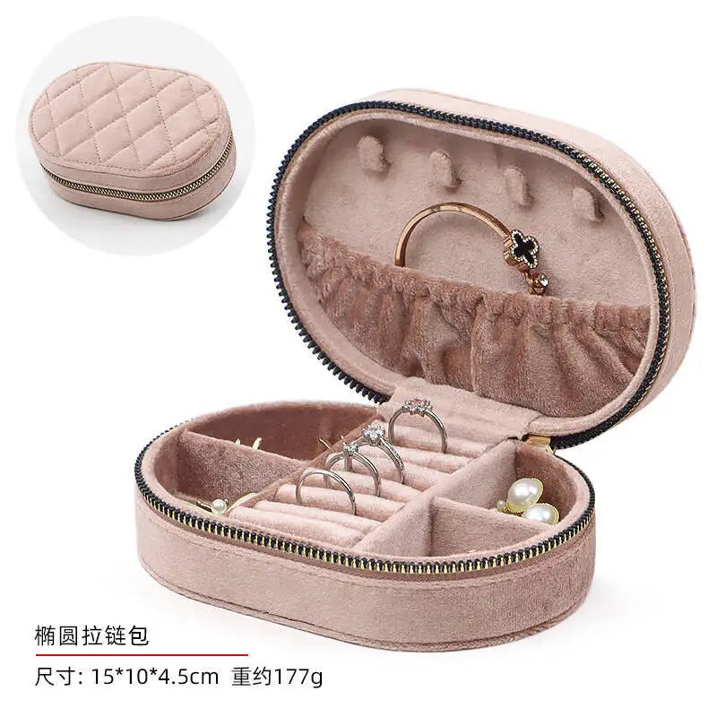 Exquisite Jewelry Organizer with Flip Cover