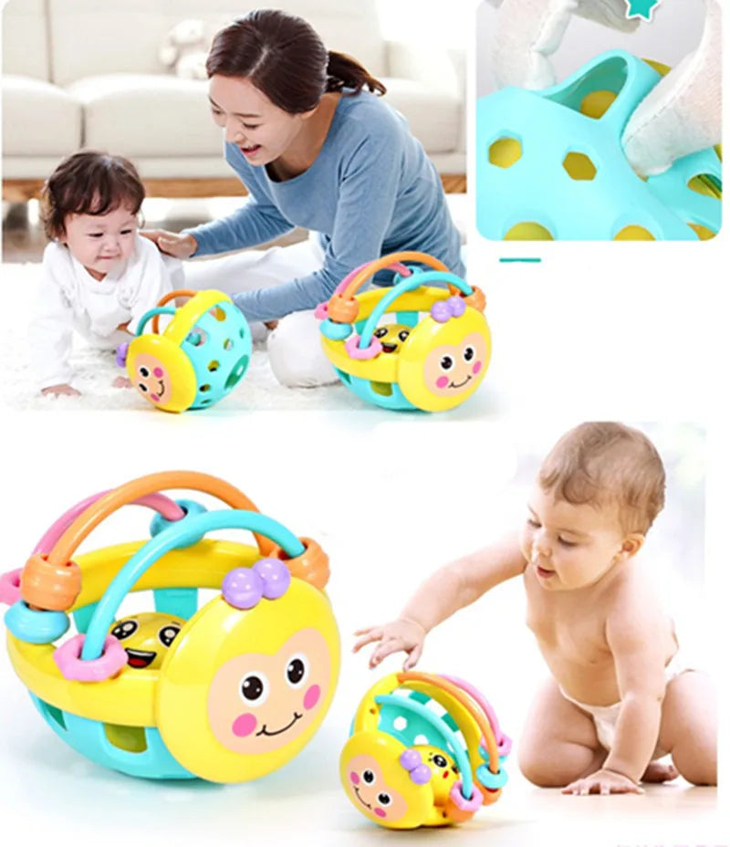 Soft Infant Teether & Rattle Toy