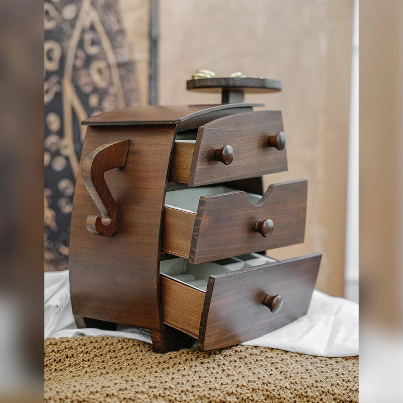 Luxury Wooden Jewelry Storage Box