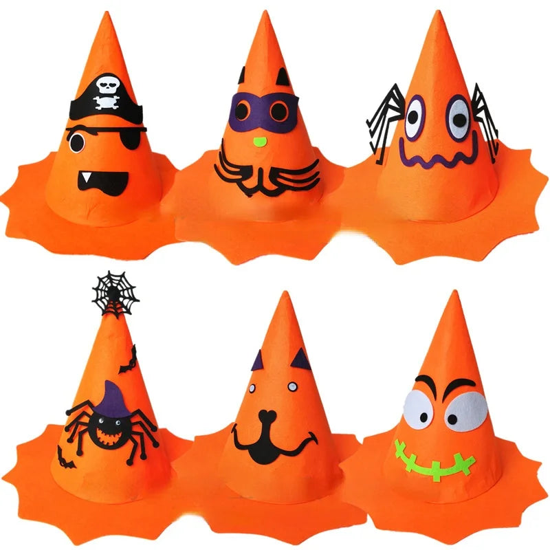 Halloween Orange Costume Hat