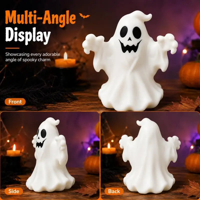 Halloween Smiling Ghost Figurine