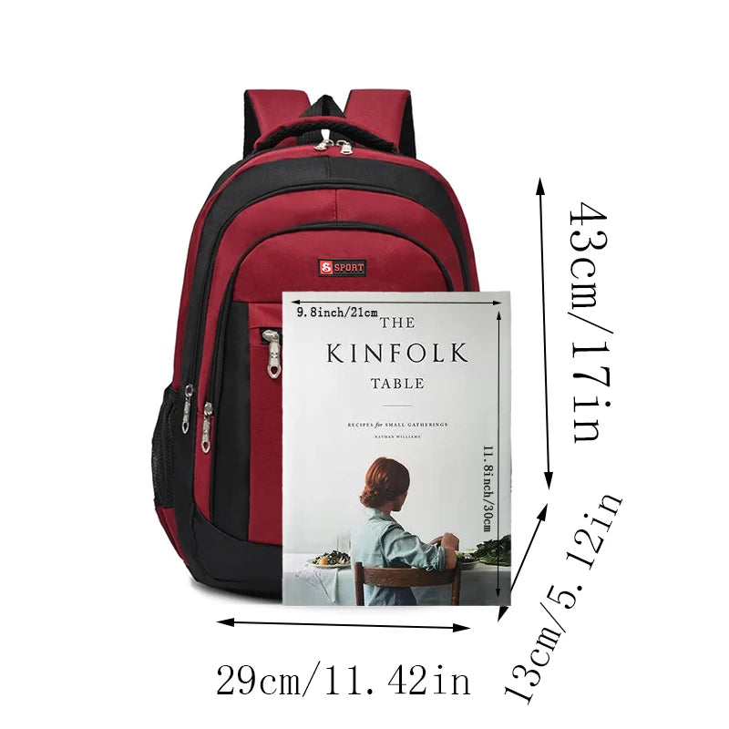 Unisex Fashion Backpack – Lightweight & Spacious