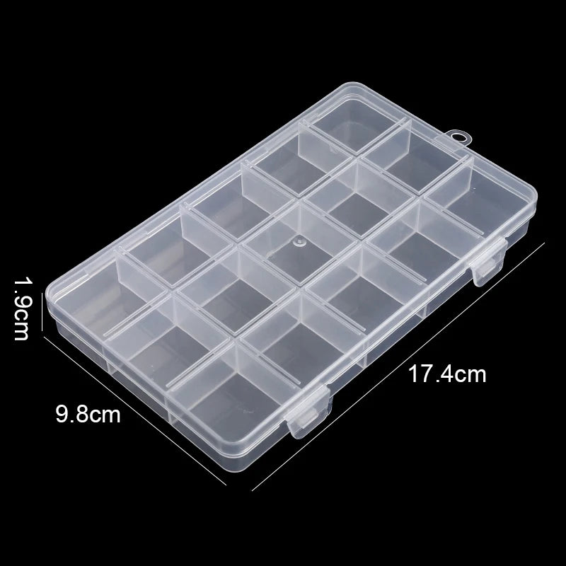 Transparent Jewelry Storage Organizer Box Organizer Display Case