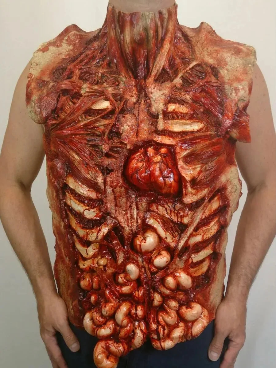 Halloween Exposed-Ribcage Costume Prop