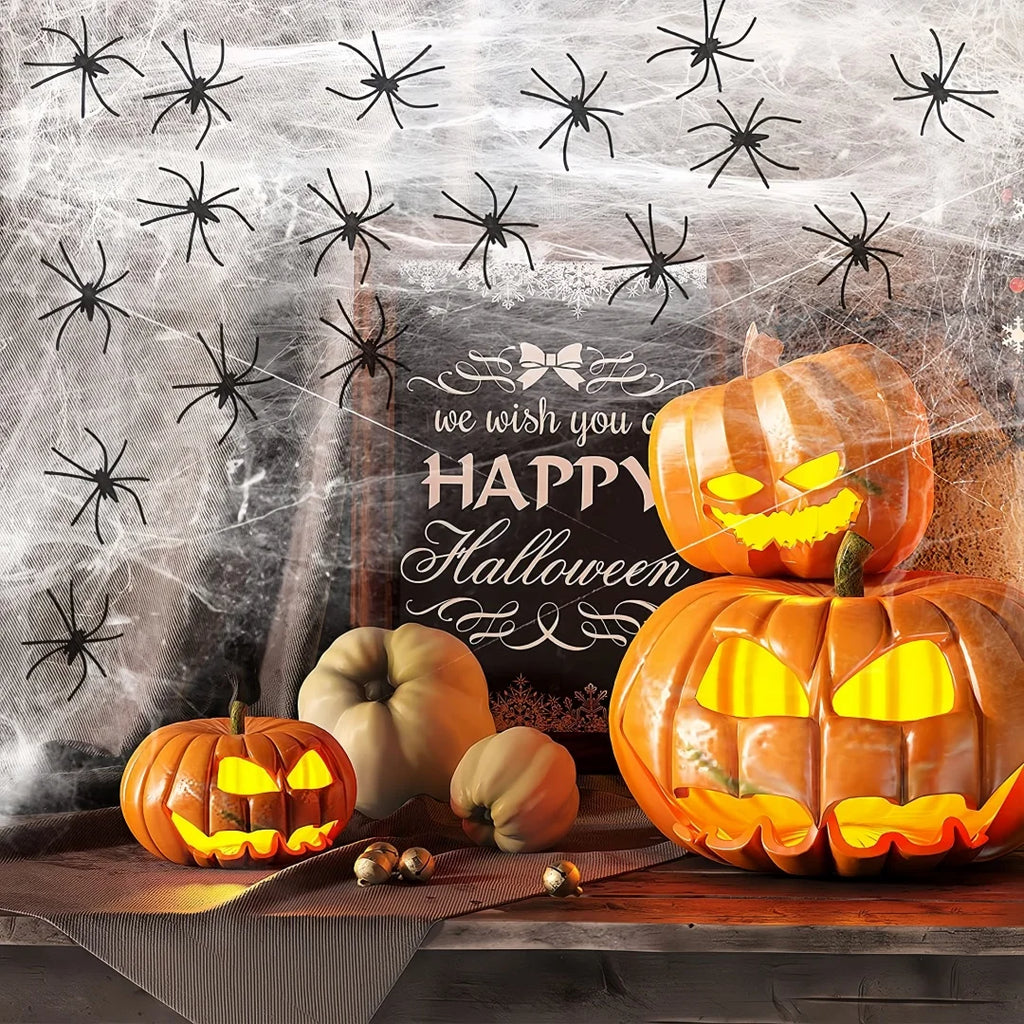 Halloween Stretch Spider Web