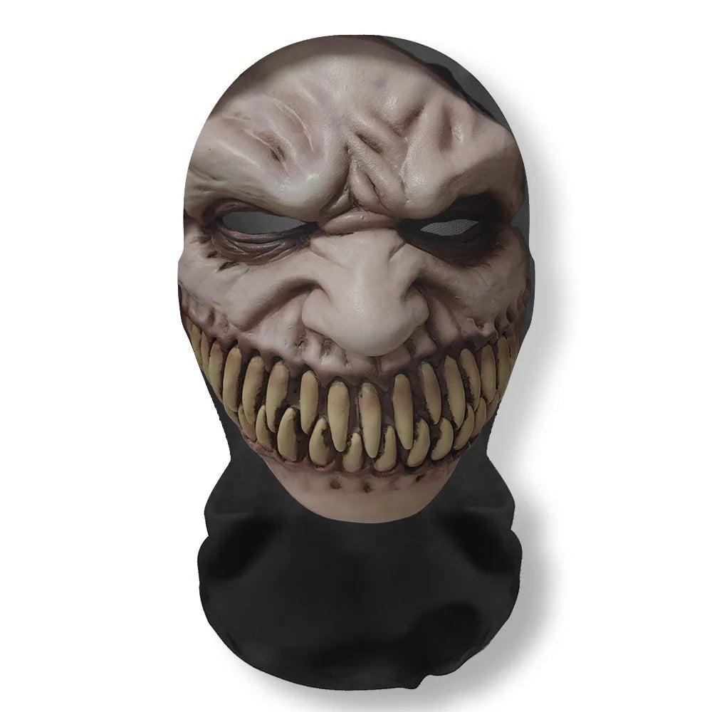 Halloween Printed Horror Hood Mask