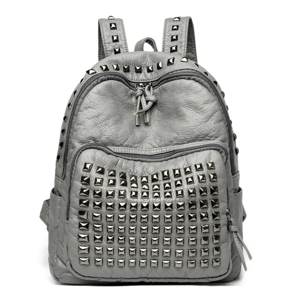 Stylish Rivet Backpack for Men & Women
