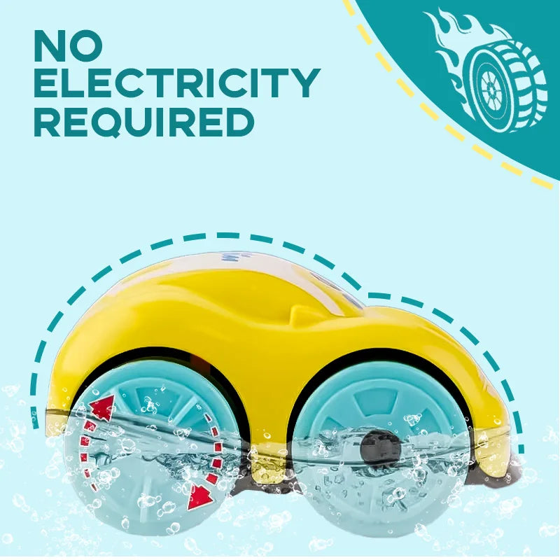 Baby Bath Floating Car Toy Clockwork