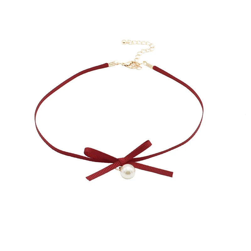 Fashion Velvet Lace Necklace – Women