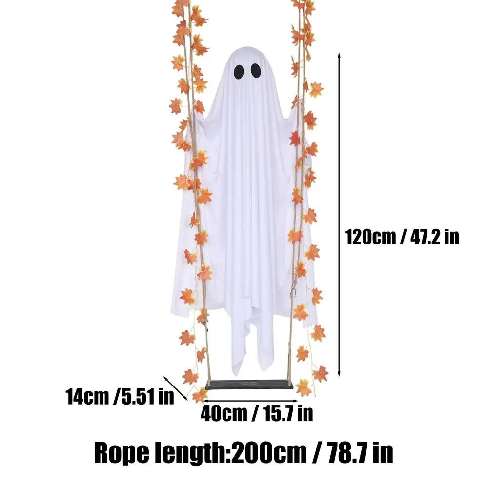Halloween Remote-Control Swing Ghost