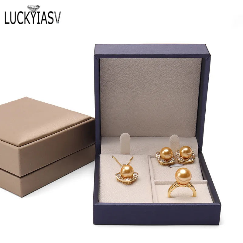 Premium Leather Jewelry Storage Box