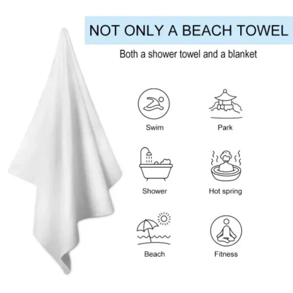 Summer Palm Tree Beach Towel