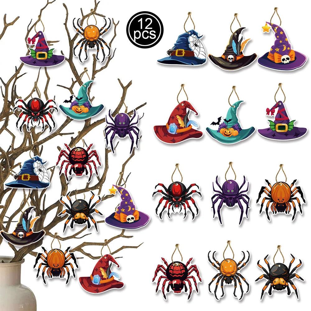 Halloween Paper Character Hanging Decorations
