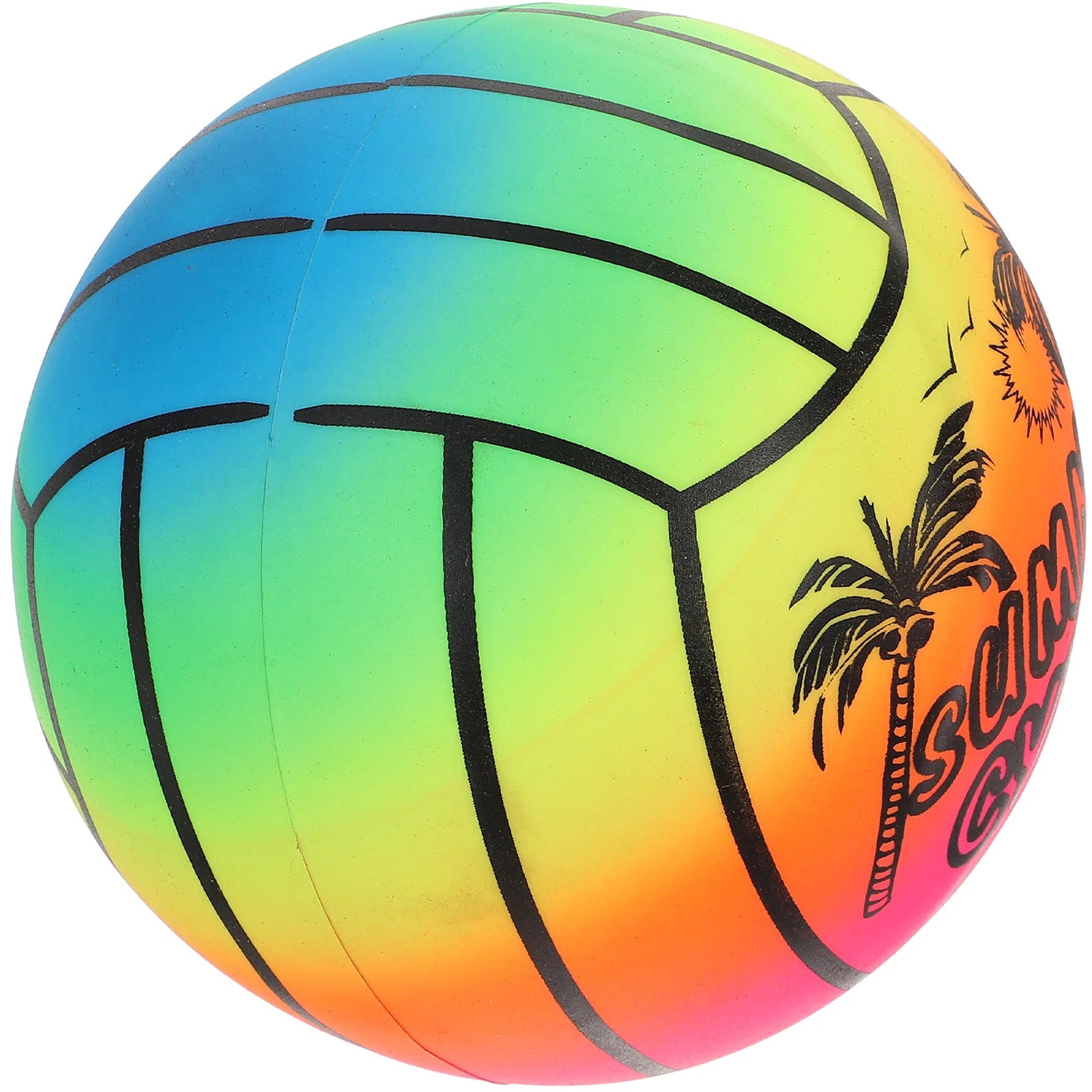 Inflatable Rainbow Beach Ball