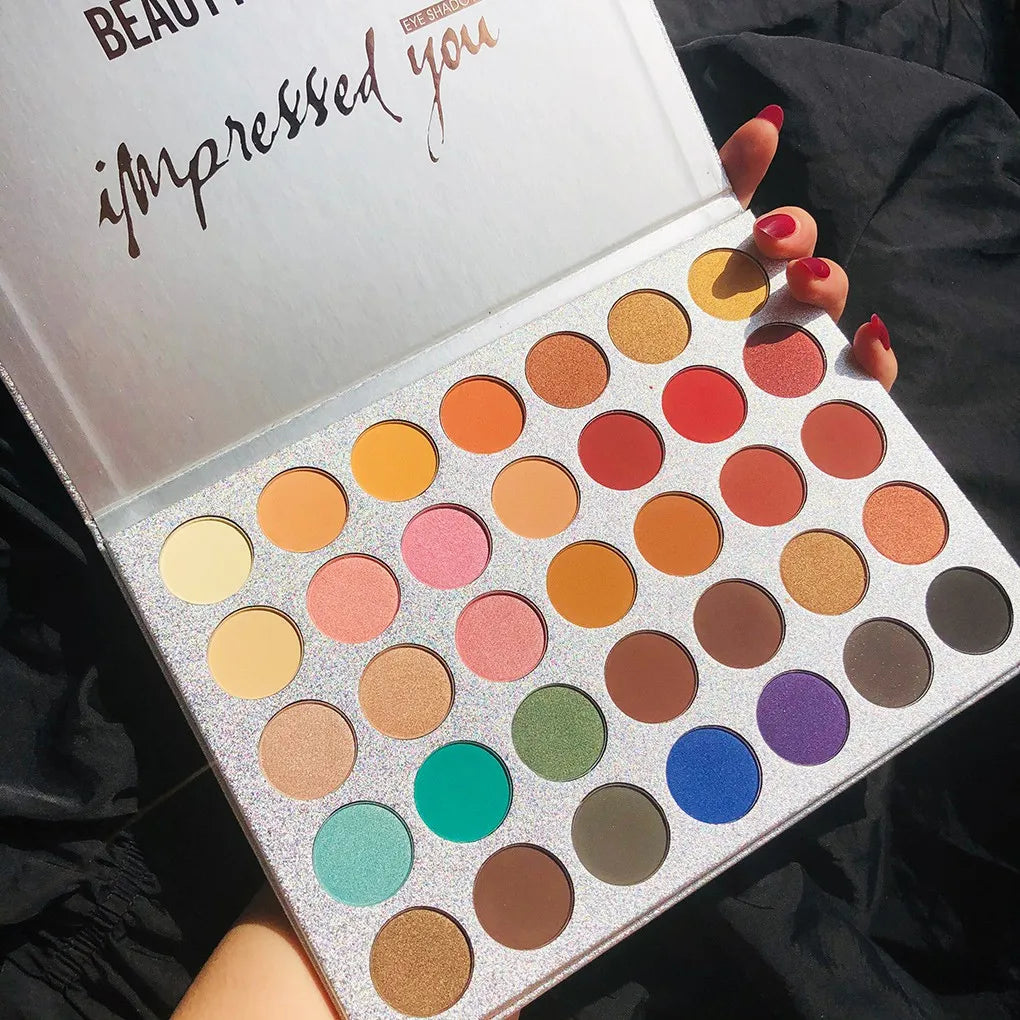 BEAUTY GLAZED 35-Color Makeup Palette