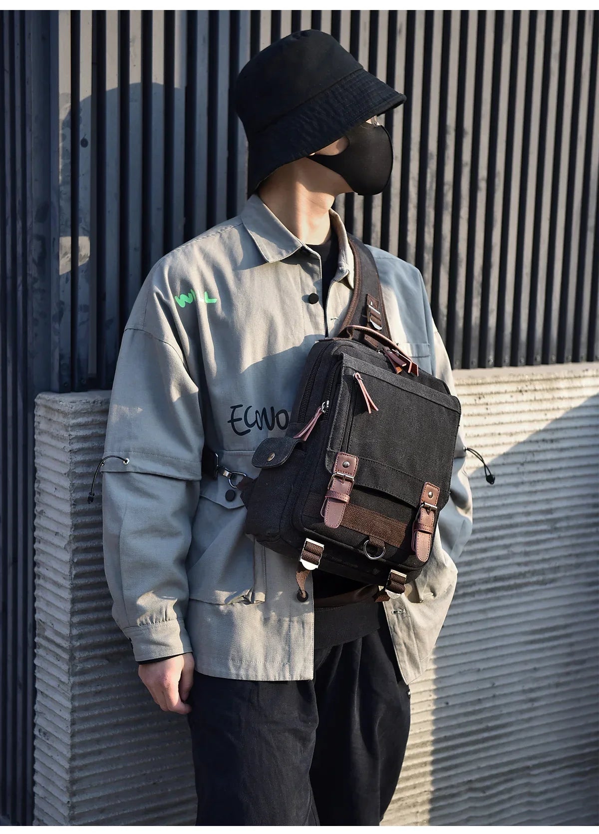 Small Canvas Backpack 20L