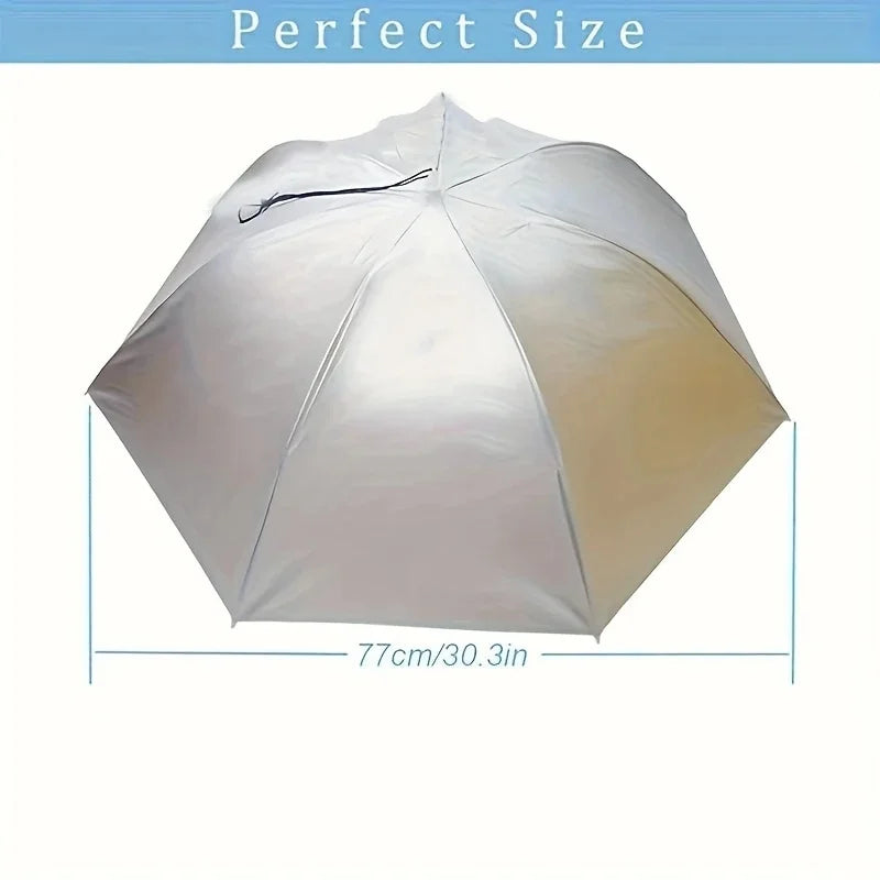 Large Foldable Outdoor Umbrella Hat