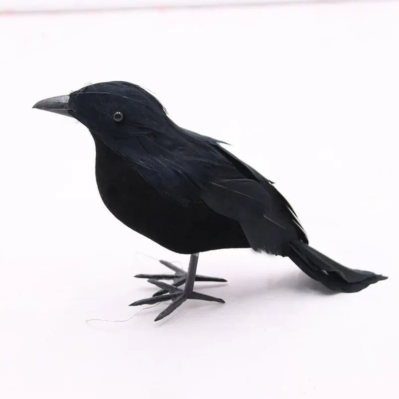 Halloween Black Crow Decorations