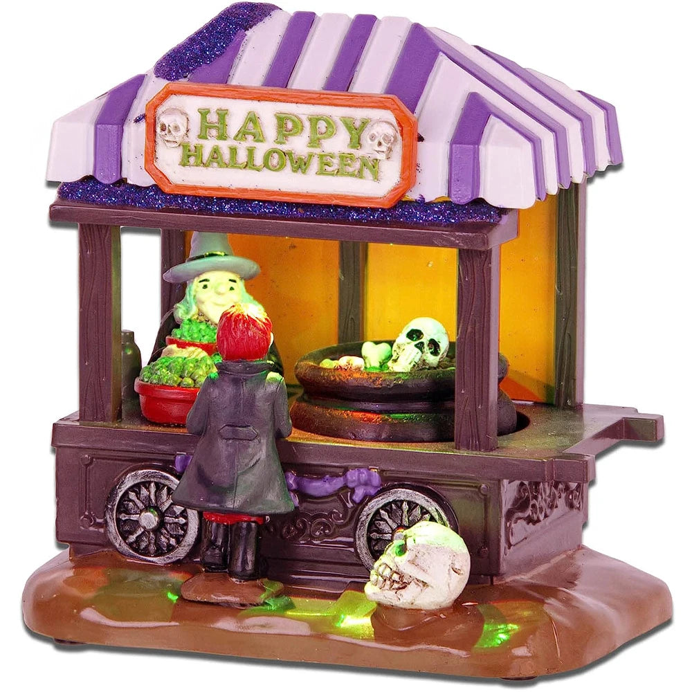Halloween Light-Up Witch Market Stall