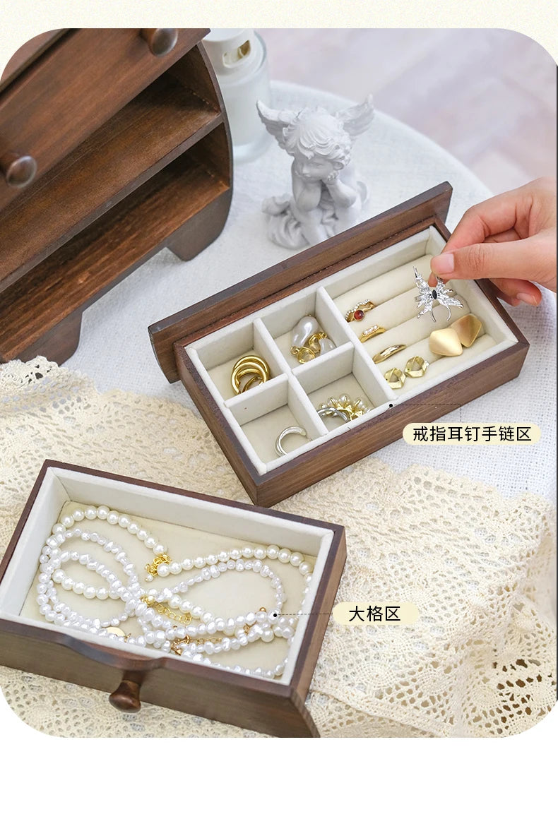 Luxury Wooden Jewelry Storage Box
