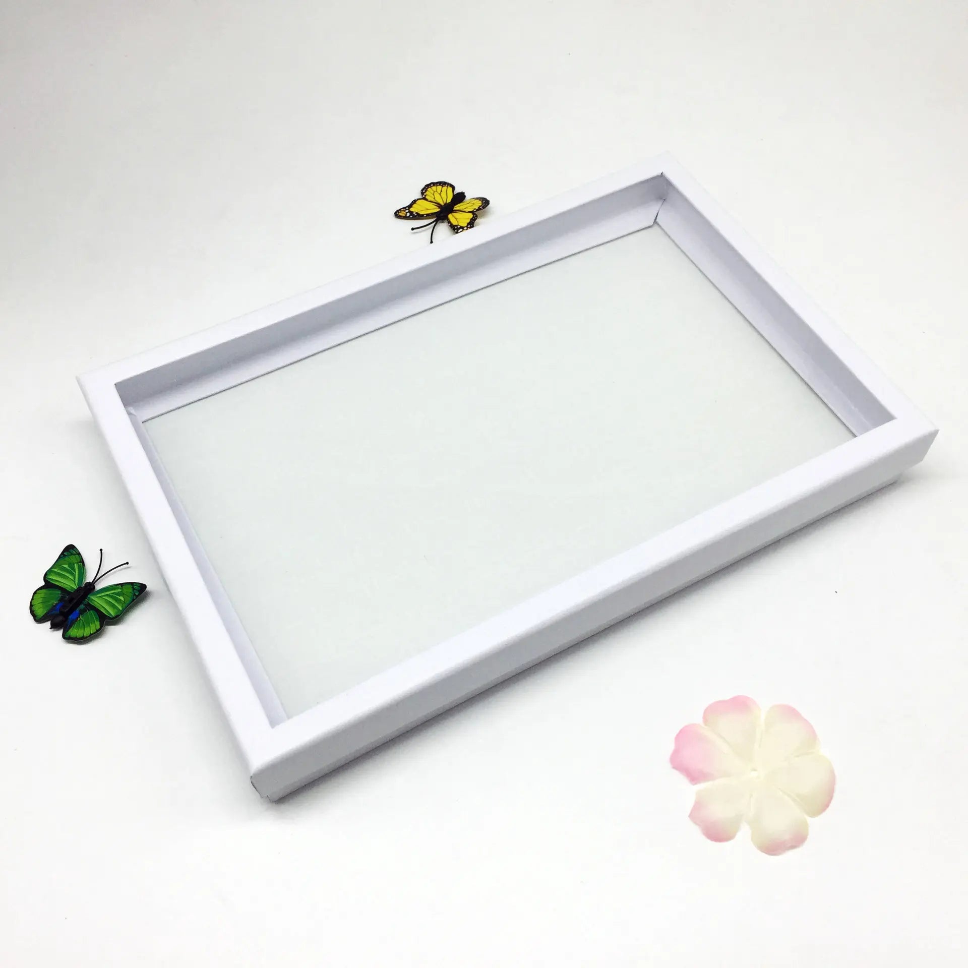 100-Slot Jewelry Display Box with Transparent Cover