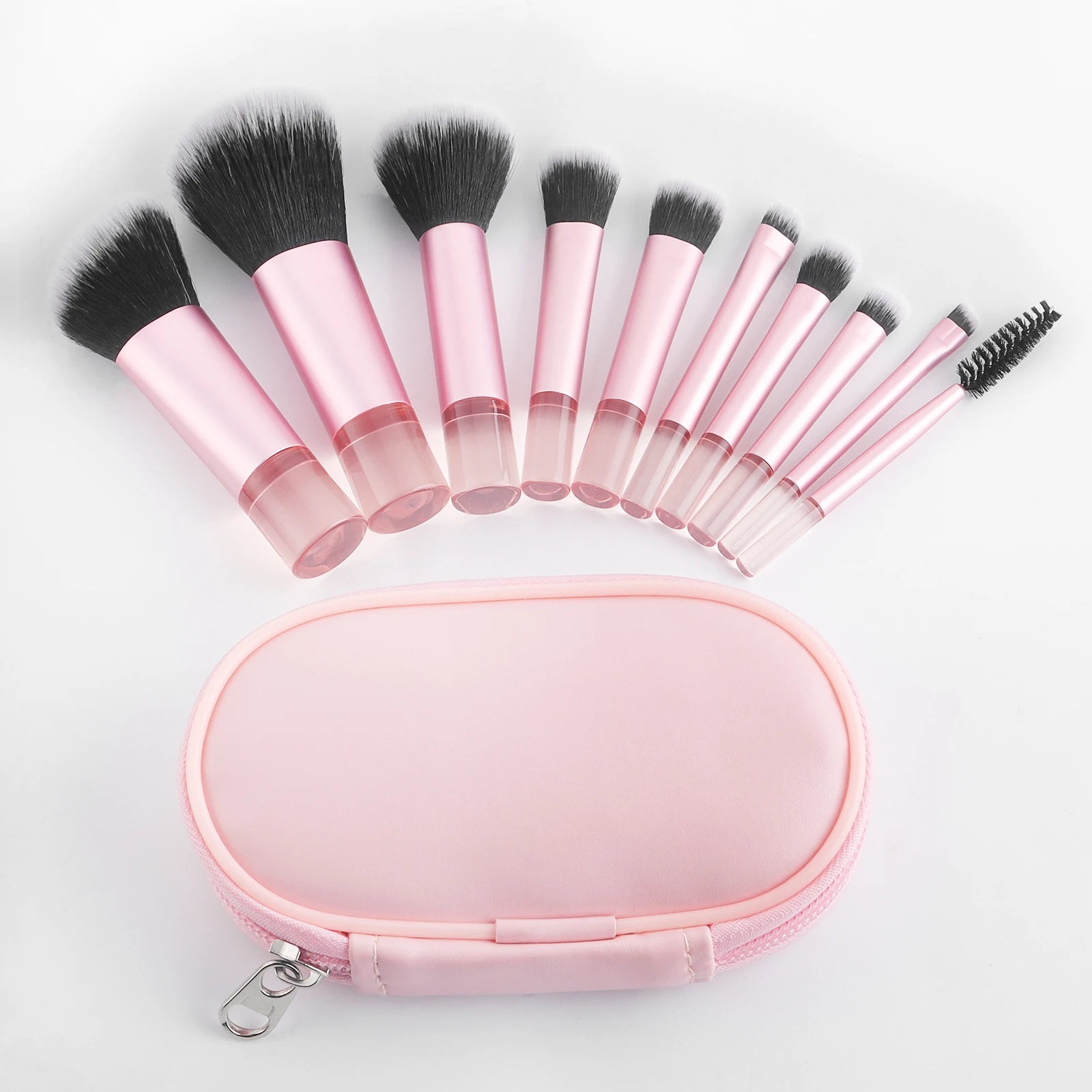 Portable 10pcs Makeup Brush Kit