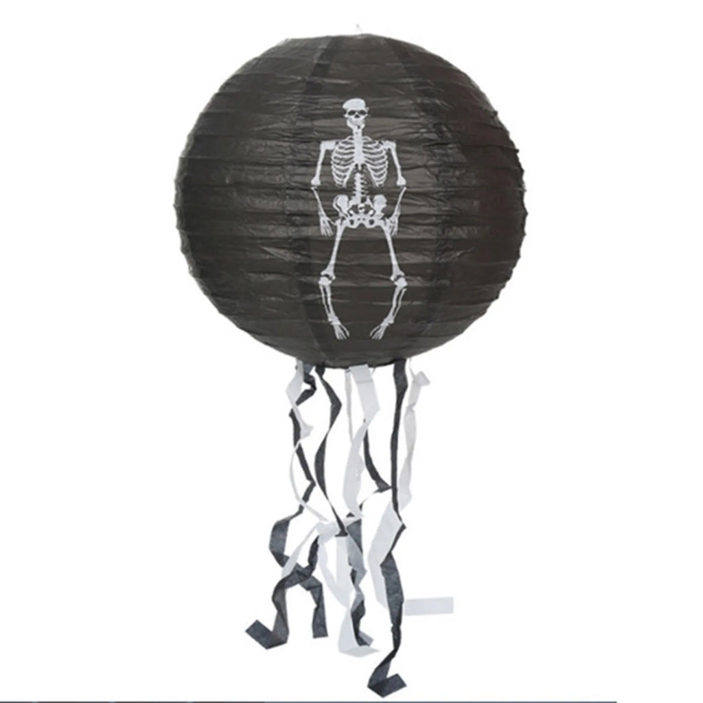 Halloween Paper Lantern with Streamers