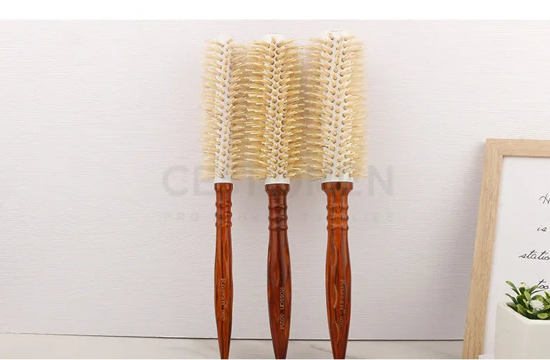 3-Size Round Hair Brush