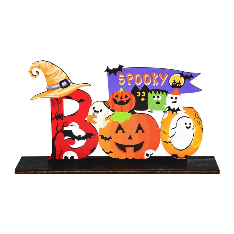 Halloween Wooden Signs & Ornaments