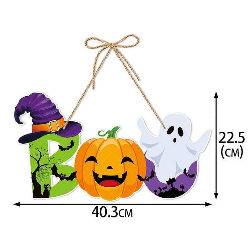 Halloween Paper Signs & Hanging Decorations