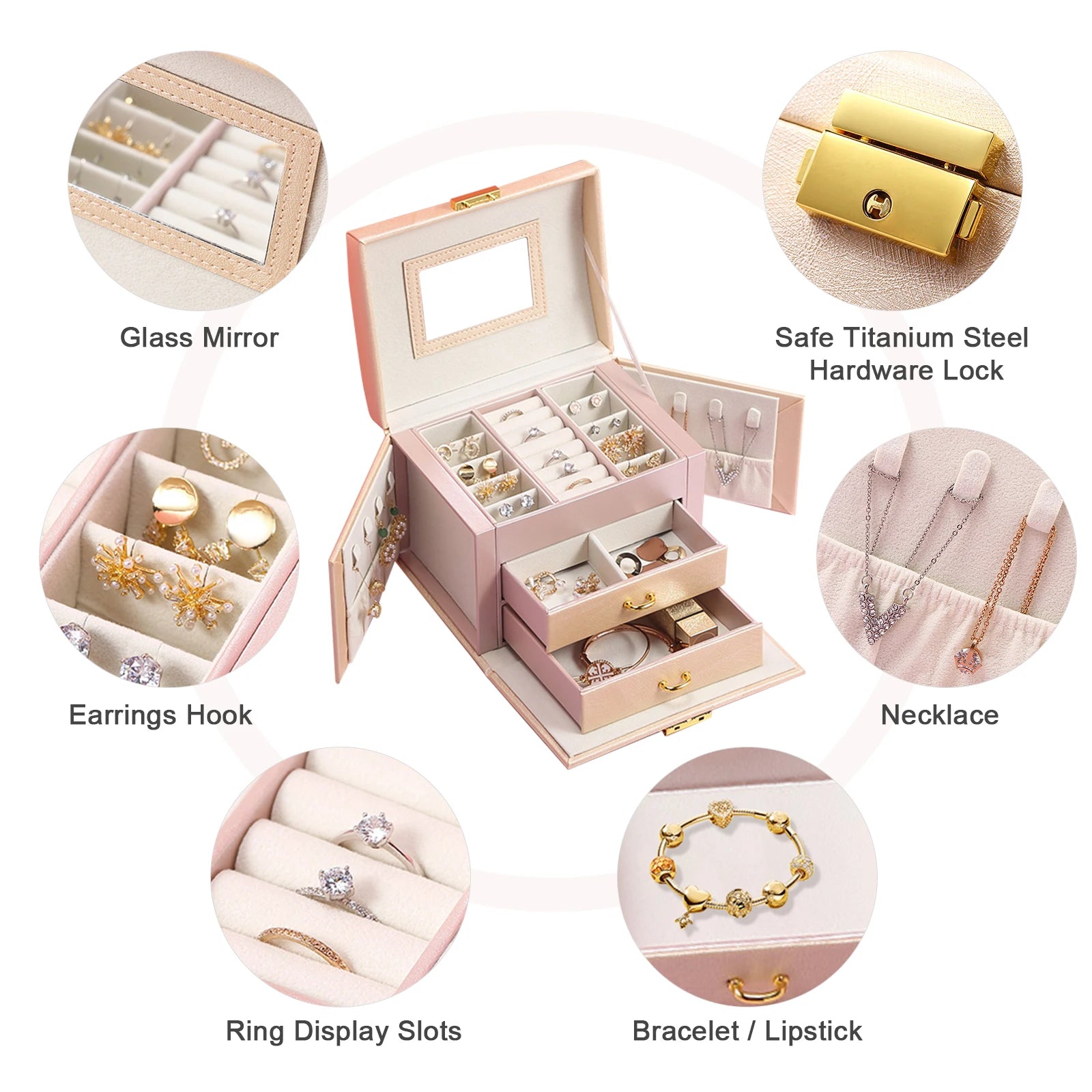 Velvet Jewelry Box