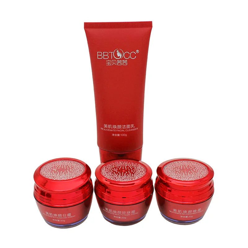 Beauty Red Cover Set Moisturizing Cream+Wash